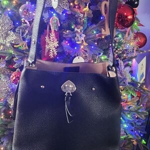 --SOLD--Kate Spade Black Leather Shoulder Bag